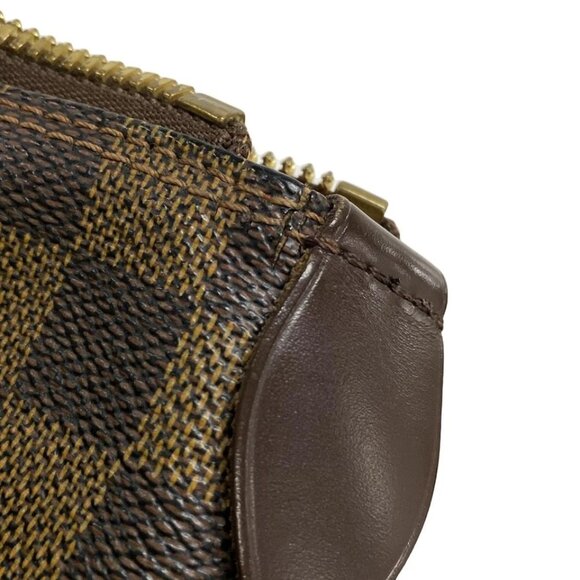 LOUIS VUITTON Saleya GM Ebene Damier - Unclear Handbag Damier Canvas 877-042525 - Picture 10 of 14